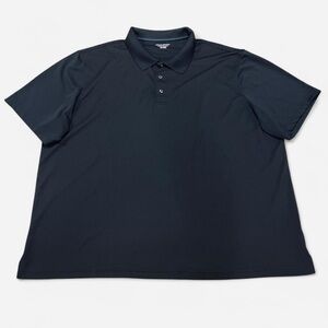 Amazon Essentials Black Short Sleeve Polo Shirt XXL